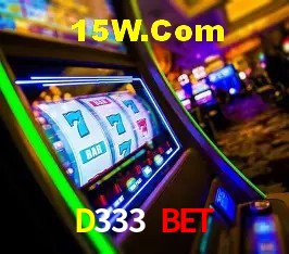Variedade de jogos na D333 Bet